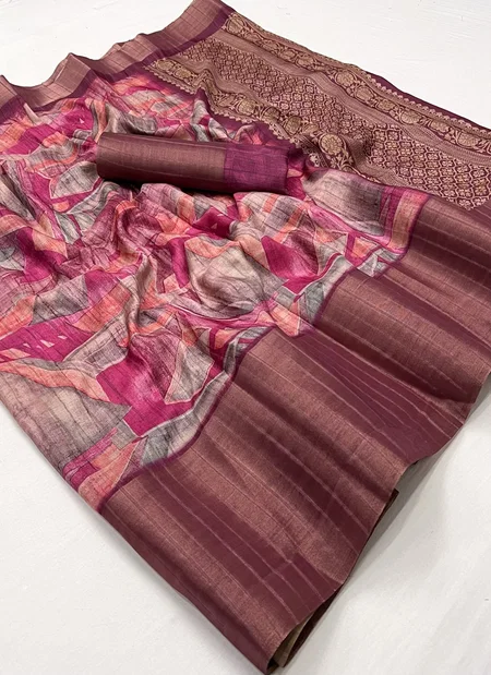 Handi Silk By Girnar Silk Printed Saree Wholesale Price In Surat